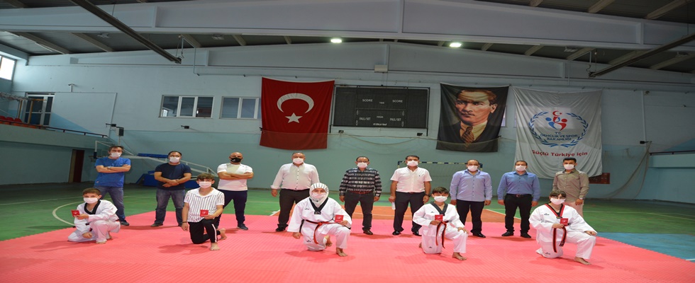 CEVDET YILDIRIM, TAEKWONDO  `CULAR İLE BİR ARAYA GELDİ