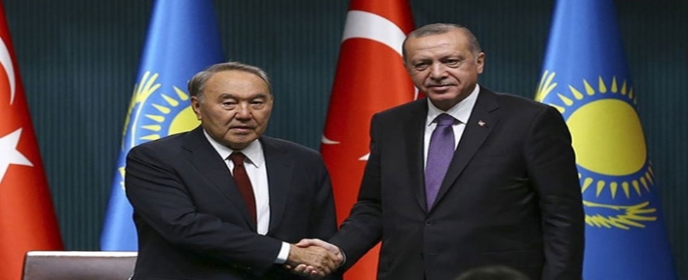 Cumhurbaşkanı Erdoğan,Nazarbayev ile telefonda görüştü