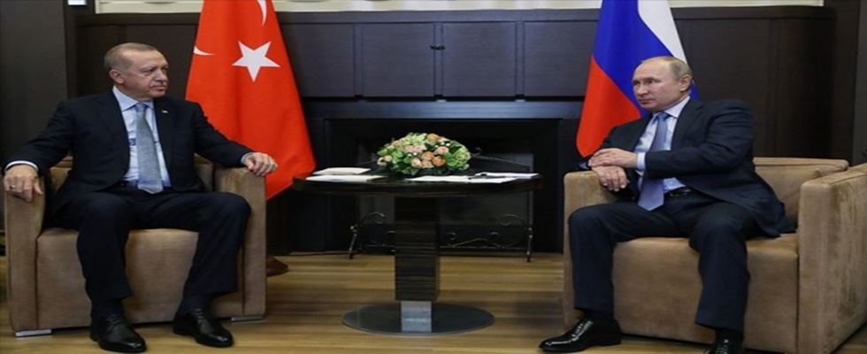 Cumhurbaşkanı Erdoğan-Putin ile telefonda görüştü