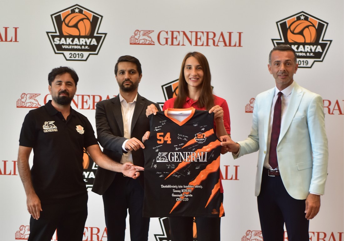 Sakarya Voleybol Spor’un isim sponsoru Generali Sigorta oldu