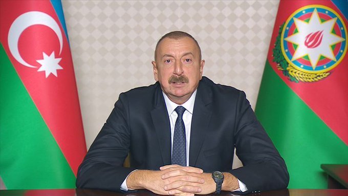 Aliyev, Paşinyan’ın anlaşmayı kendi isteğiyle değil Azerbaycan’ın “demir yumruğu” sayesinde imzaladığını söyledi