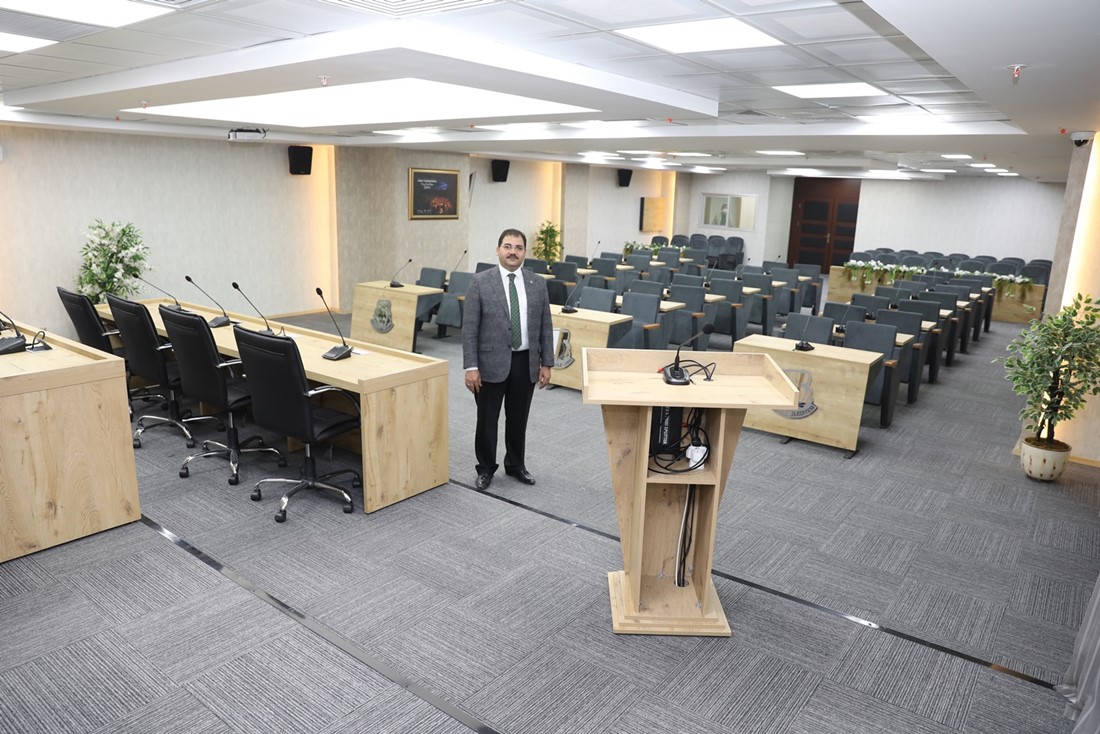 Haliliye Belediyesi, yeni meclis toplantı salonuna kavuştu