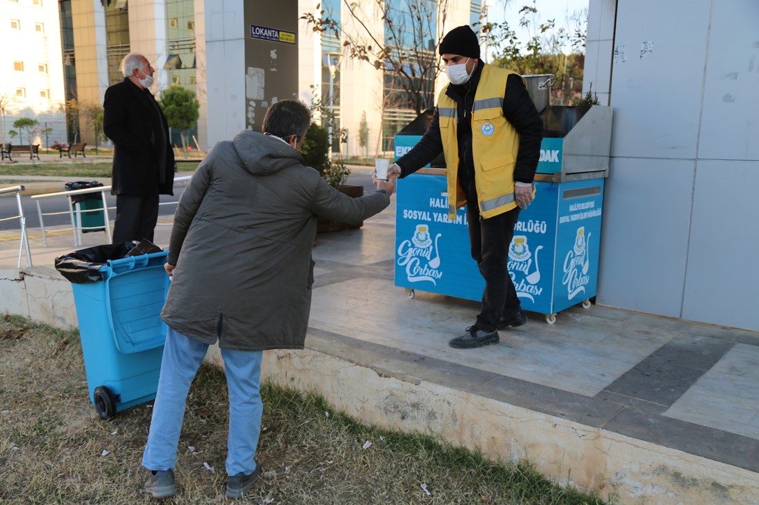 HALİLİYE BELEDİYESİ GÖNÜL ÇORBASI, 4 FARKLI NOKTADA