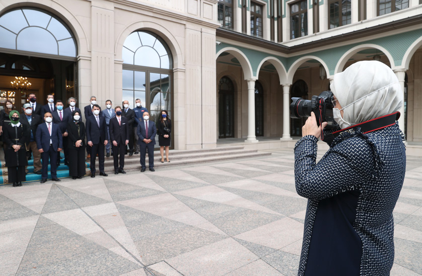 Emine Erdoğan, Yılın Basın Fotoğrafları 2020 Ödül Töreni’ne katıldı