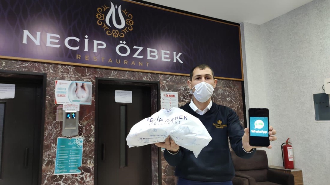 Necip Özbek Restaurant, pandemi nedeniyle paket servisine yoğunlaştı