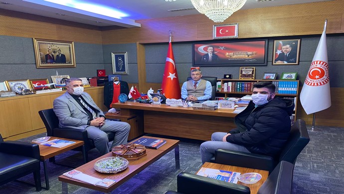 Ankara Temsilcimiz Özbek, Milletvekili Celalettin Güvenç ile Gündeme Dair Görüşme gerçekleştirdi