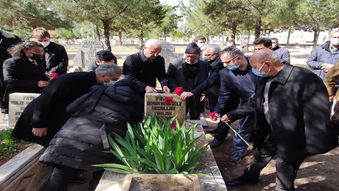 Abdullah Balak, vefatının 4. yıldönümünde mezarı başında dualarla anıldı