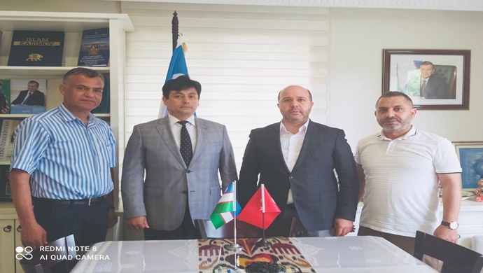 TUSAD Başkanı Hasan Bayram, Özbekistan İstanbul Başkonsolosunu ziyaret etti