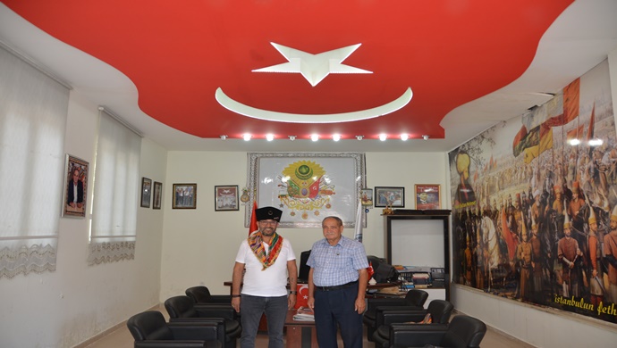 BAŞKAN CEVDET YILDIRIM `DAN BAŞKAN FAİK AKYILMAZ `A ANLAMLI ZİYARET