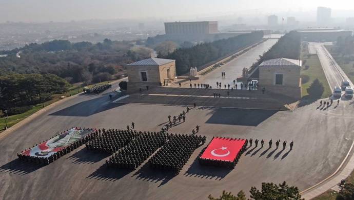 Atatürk’ün Ankara’ya Gelişinin 102’nci Yıl Dönümü Kutlamaları Kapsamında Atatürk Garnizon Koşusu Düzenlendi