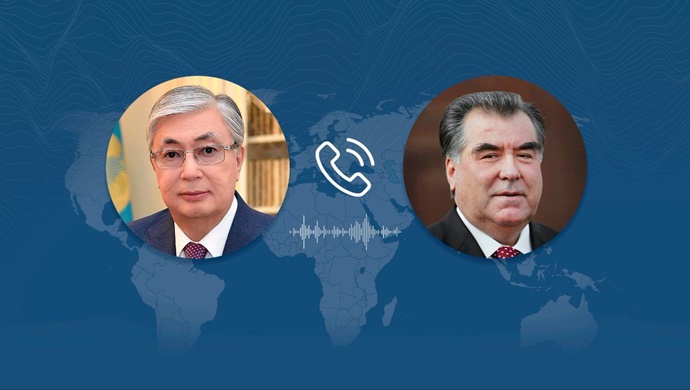 Состоялся телефонный разговор Главы государства с Президентом Таджикистана Эмомали Рахмоном