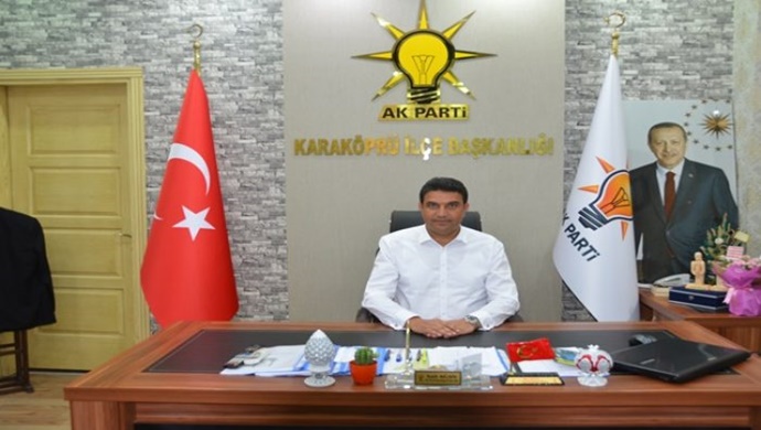 AK PARTİ KARAKÖPRÜ İLÇE BAŞKANI SAİT AĞAN `DAN 19 MAYIS MESAJI