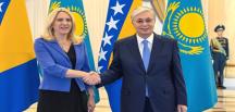 Президент Касым-Жомарт Токаев провел встречу с Председателем Президиума Боснии и Герцеговины Желькой Цвиянович