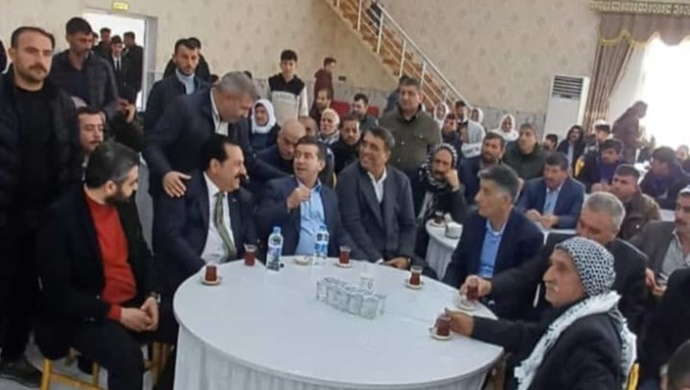 AK ADAY ALİ MURAT BUCAK KEJAN AŞİRET LİDERİ AHMET KIRAN`IN DÜZENLEMİŞ OLDUĞU DESTEK TOPLANTISINA KATILDI