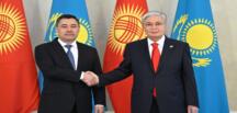 Kassym-Jomart Tokayev ve Sadyr Japarov sınırlı formatta müzakerelerde bulundu